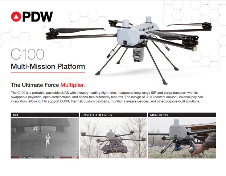 C100 American Unmanned Aerial Vehicle (UAV) (C)